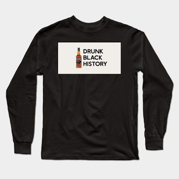 DBH Bottle Logo Long Sleeve T-Shirt by Drunk Black History Podcast